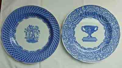 SPODE Blue Room Coll. PORTLAND VASE & WARWICK VASE 10.5