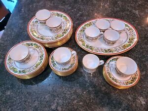 Spode Christmas Rose China Set