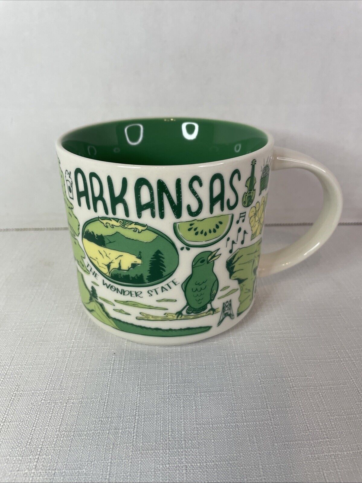 Starbucks Been There Series  Arkansas 14 Oz Coffee Mug Preowned Collectible - Sold on eBay January 15th, 2025 for $98.50