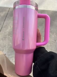 Starbucks x Stanley Exclusive 2024 Pink 40oz Tumbler Quencher | FAST SHIPPING ? - Sold on eBay January 5th, 2024 for $220.00