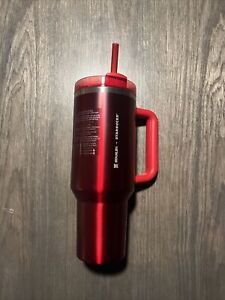 NEW LIMITED Starbucks x Stanley Cup Holiday 2023 Collab (40 oz) Red Tumbler - Sold on eBay November 6th, 2023 for $150.00