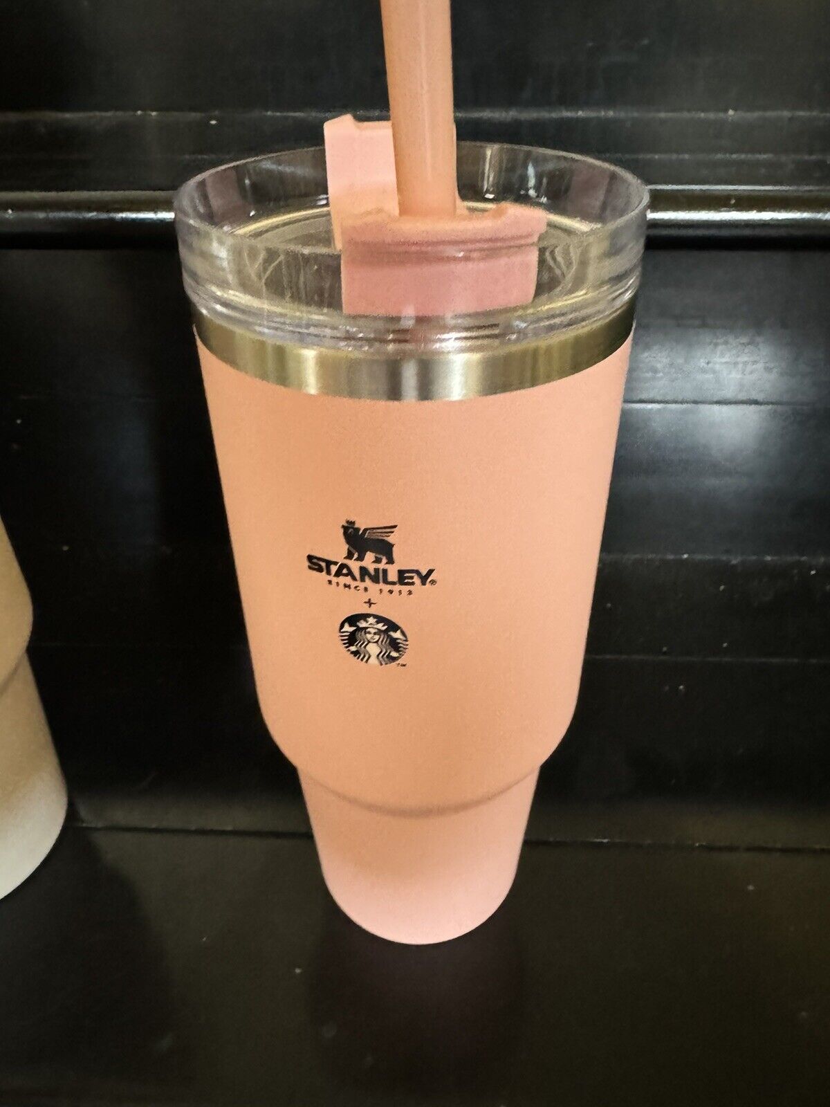 Starbucks + STANLEY Stainless Tumbler 30 oz. Cold Cup Peach Thailand only - Sold on eBay February 23rd, 2025 for $79.00