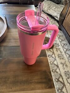 Starbucks x Stanley 40 oz Tumbler Winter Pink Target Exclusive Collab BRAND NEW - Sold on eBay January 18th, 2024 for $225.00