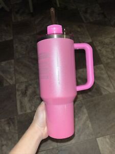 Stanley x Starbucks Winter Pink 40oz Tumbler. - Sold on eBay January 20th, 2024 for $220.00