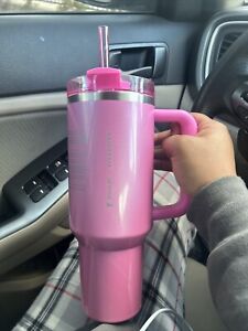 Starbucks x Stanley 40 oz Tumbler Winter Pink Target Exclusive Collab BRAND NEW - Sold on eBay January 26th, 2024 for $360.00 (31 bids) 
