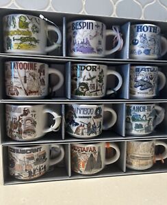 COMPLETE SET of 4 Star Wars Been There 12x Mug Starbucks Ornaments Disney Parks - Sold on eBay July 15th, 2023 for $220.00