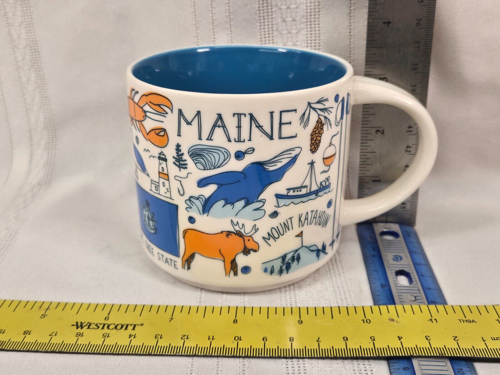 Maine Coffee Mug Been There Series across the Globe Collection - Sold on eBay March 27th, 2025 for $65.16