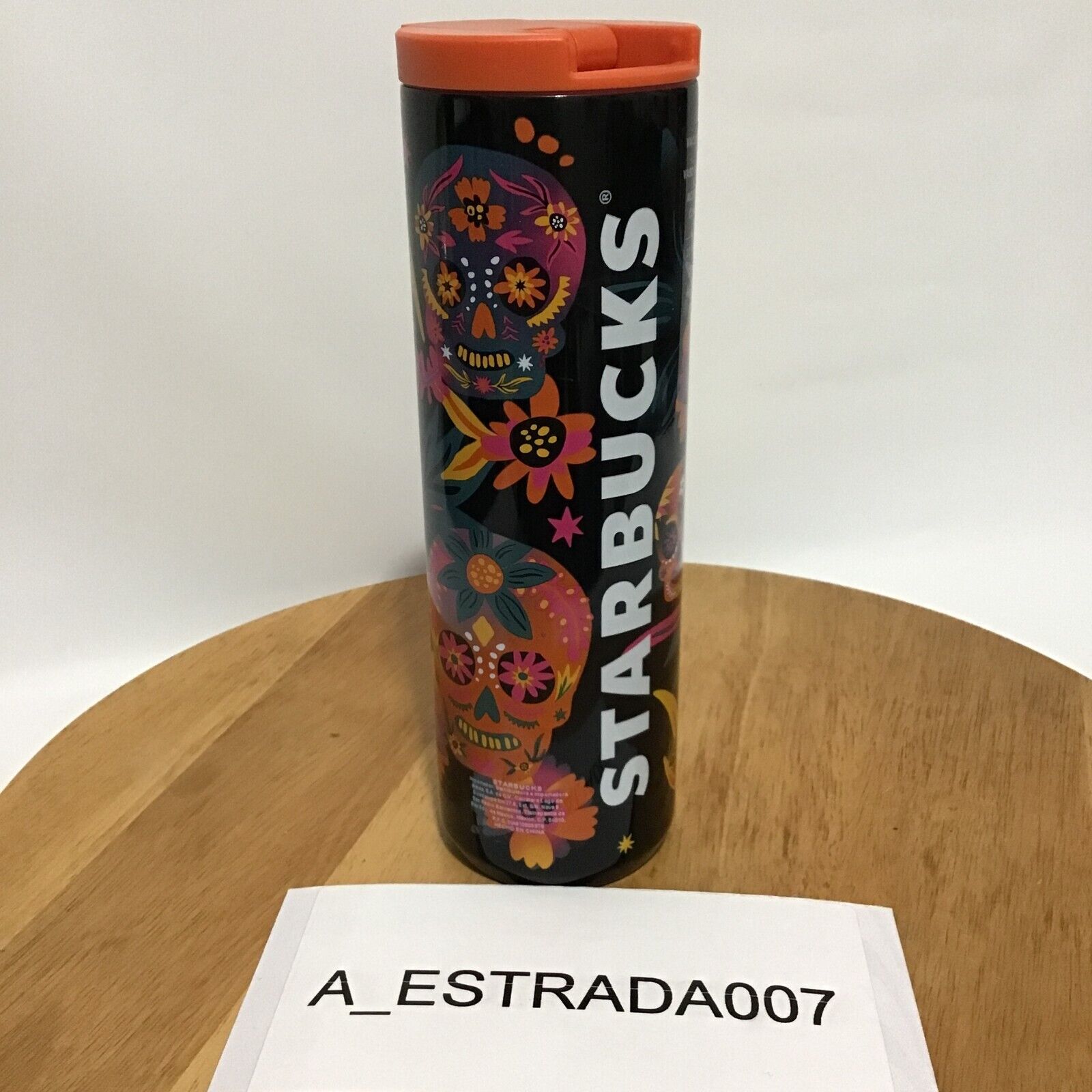 Brand New Starbucks Mexico Dia de Los Muertos Day of Dead Tumbler Stainless - Sold on eBay December 13th, 2024 for $85.00