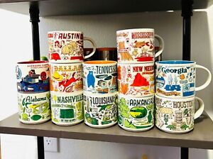 Starbucks Been there mug collection - Sold on eBay March 27th, 2024 for $300.00