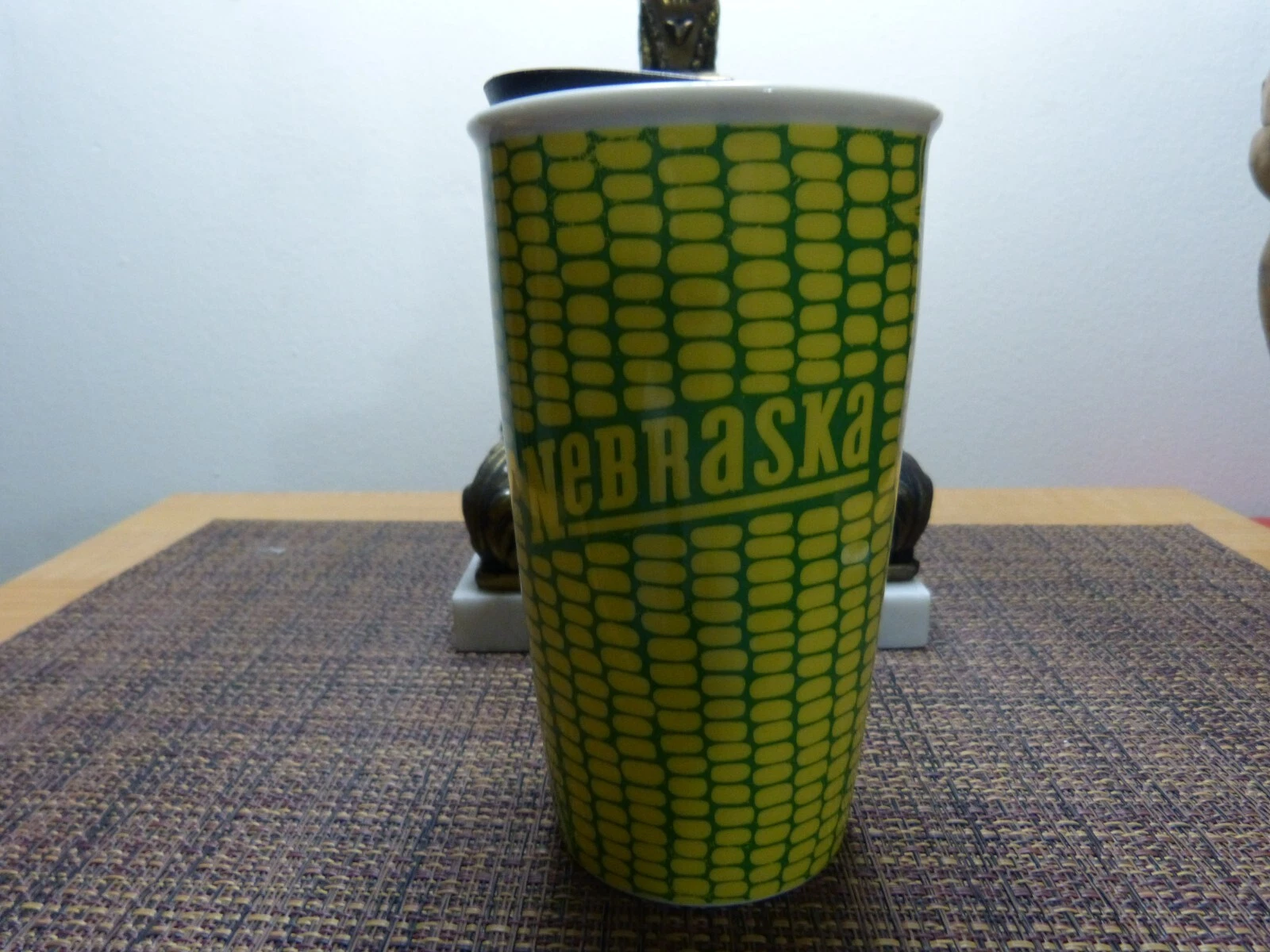 STARBUCKS CERAMIC TUMBLER NEBRASKA - Sold on eBay May 8th, 2025 for $99.00
