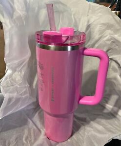 Stanley x Starbucks Winter Pink 40oz Tumbler (2024 Target Exclusive) New In Hand - Sold on eBay January 6th, 2024 for $250.00
