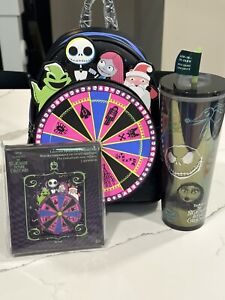 Disney Nightmare Before Christmas Starbucks Tumbler & Loungefly Bundle - Sold on eBay October 20th, 2023 for $305.00 (25 bids) 