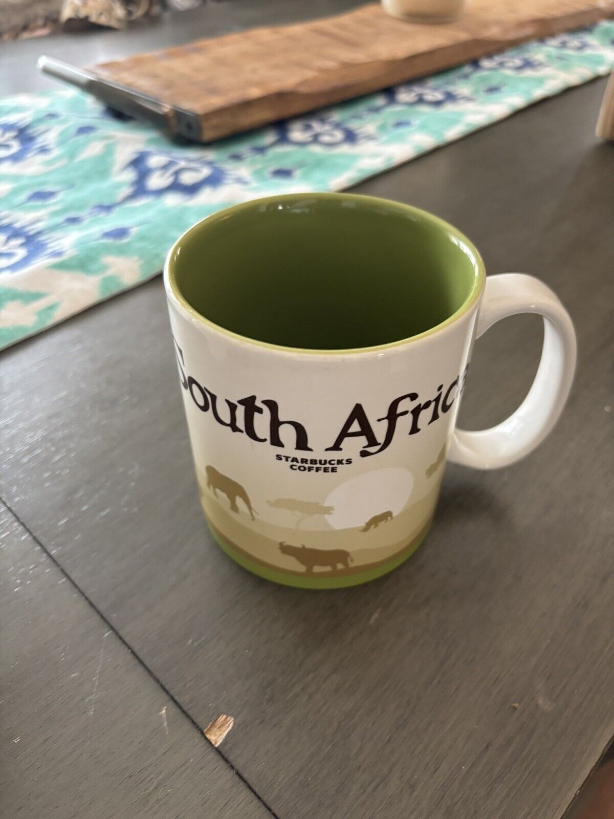 Starbucks South Africa 2017 Icon Series Mug Collectible 16 fl Oz GUC - Sold on eBay January 16th, 2025 for $99.00