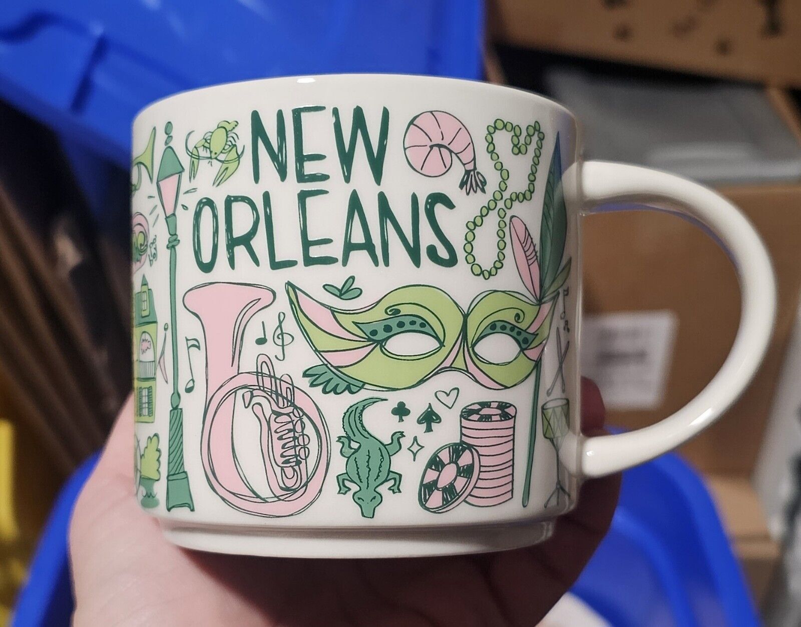 Starbucks New Orleans, LOUISIANA - You Are Here Collection Coffee Mug 14oz Rare - Sold on eBay January 9th, 2025 for $75.00