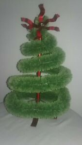 RARE Starbucks Store Christmas Table Decoration Bottle Brush Tree early 2000's - Sold on eBay November 18th, 2023 for $159.50