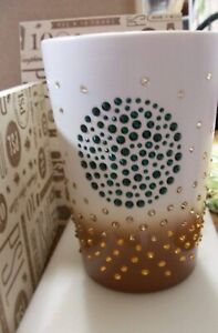 L.E. Starbucks 2013 PSL 10 yr Anniversary Tumbler #14 of 600 Swarovski crystals.