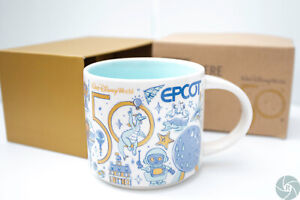 Disney Parks 50th Anniversary Epcot Center Been There Series 14oz Mug Starbucks - Sold on eBay August 19th, 2023 for $208.99