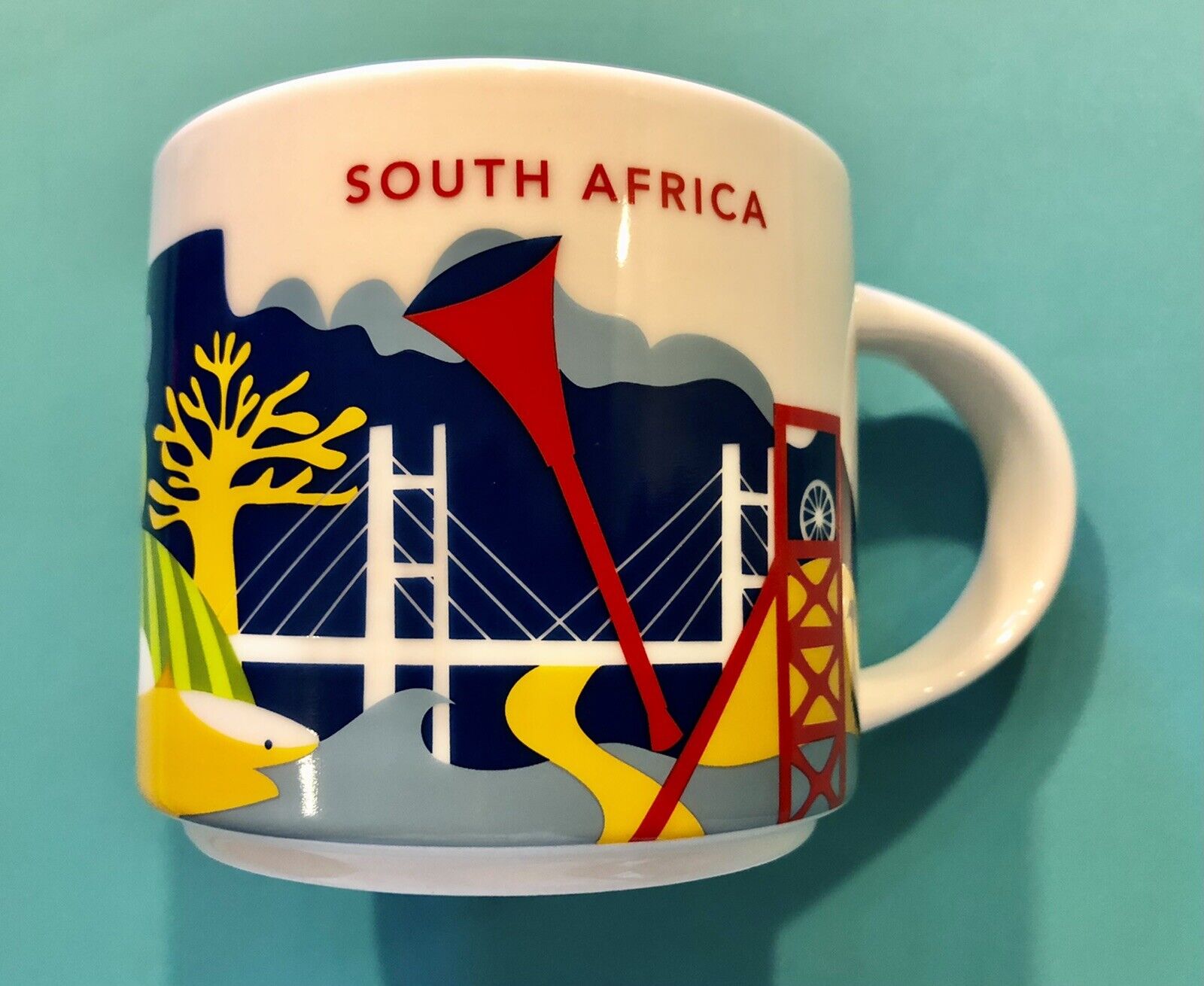 STARBUCKS COFFEE MUG - SOUTH AFRICA ?? - Sold on eBay September 4th, 2024 for $90.00
