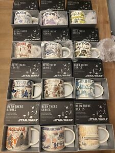 Starbucks STAR WARS Been There Series Mug Set (12) 2020 2021 2022 2023 Full Size - Sold on eBay December 23rd, 2023 for $1,200.00
