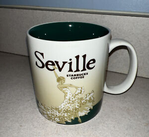 Starbucks SEVILLE Spain Collector Series Mug 16 oz. 2008 English sp of Sevilla - Sold on eBay October 21st, 2023 for $153.50 (20 bids) 