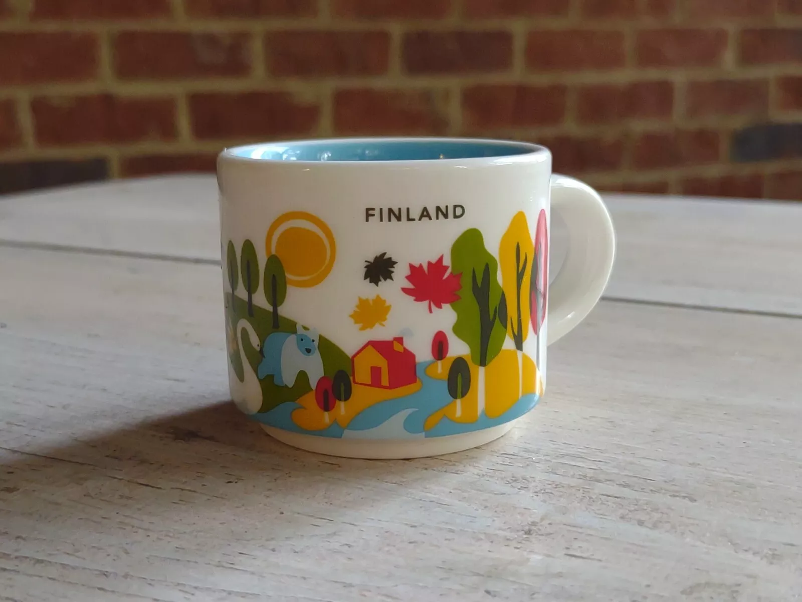 STARBUCKS FINLAND Mini Mug 2oz ESPRESSO CUP Ornament You Are Here YAH Collection - Sold on eBay May 1st, 2025 for $97.95