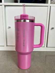 Stanley & Starbucks Exclusive 2024 Pink 40oz Tumbler In Hand Fast Shipping - Sold on eBay January 6th, 2024 for $240.00