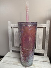 Starbucks Exclusive  WICKED Glinda pink 24 oz Cold Cup tumbler with Wand Topper - Sold on eBay February 24th, 2025 for $105.00