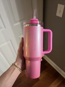 Stanley x Starbucks Exclusive 2024 Pink 40oz Tumbler NEW Early Release! - Sold on eBay January 1st, 2024 for $194.99