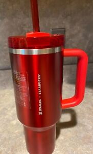 Starbucks X Stanley 2023 Holiday Red 40oz Tumbler Limited Edition NEW - Sold on eBay February 8th, 2024 for $220.00 (7 bids) 