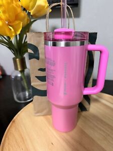 Stanley x Starbucks 2024 Winter Pink 40oz Tumbler Target Exclusive - Sold on eBay January 5th, 2024 for $210.00