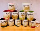 NEW LISTING Global Icon City Collection 16 oz. Coffee Mugs Europe Cities-11 mugs