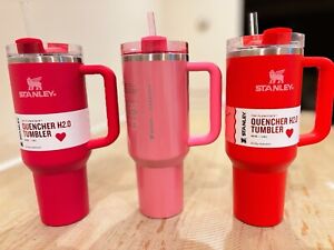 Stanley x Starbucks & Target Valentine's Exclusive 40oz Tumbler Bundle - In Hand - Sold on eBay January 27th, 2024 for $405.00 (3 bids) 