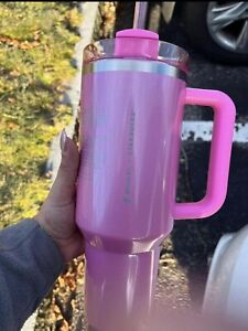 ? 2 Pack? 2024 Starbucks x Stanley Cup Holiday Tumbler 40 oz Pink - Sold on eBay January 6th, 2024 for $350.00