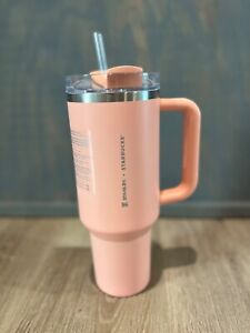 Stanley x Starbucks Exclusive 2023 Pink 40oz Tumbler NEW - Sold on eBay November 20th, 2023 for $165.00 (20 bids) 