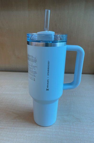 Starbucks x Stanley Spring 2024 Spring Blue 40 Oz Tumbler - Sold on eBay June 3rd, 2024 for $110.00