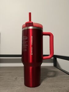 Starbucks x Stanley Red Cup Christmas Holiday 2023 Tumbler ??  LIMITED - Sold on eBay November 14th, 2023 for $150.00