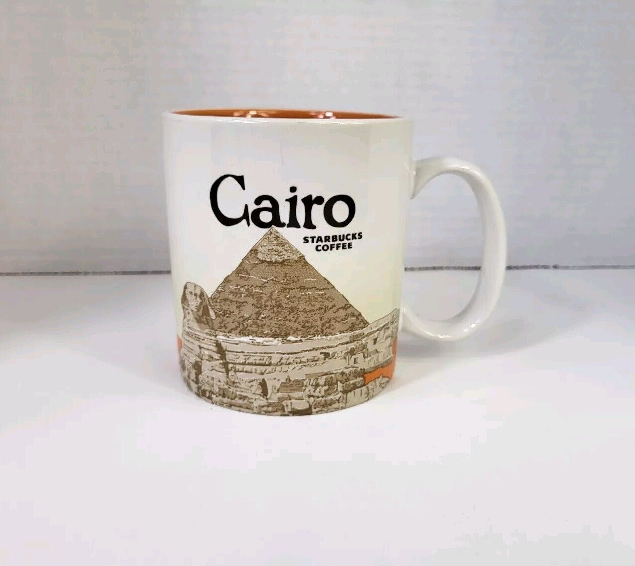 2016 Starbucks CAIRO Mug Cup Collector Series Egypt 16 oz RARE - READ - Sold on eBay February 20th, 2025 for $86.00 (4 bids) 