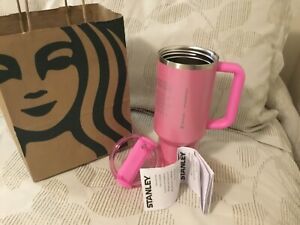 Stanley X Starbucks Winter Pink 40oz Tumbler 2024 (Target Exclusive) Brand New - Sold on eBay January 28th, 2024 for $220.50 (6 bids) 