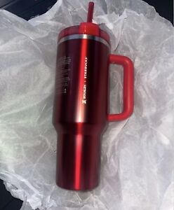 New  + Stanley Holiday 2023 Collab (40 oz) Red Tumbler Mug IN HAND NEW - Sold on eBay November 2nd, 2023 for $159.99