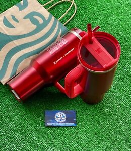 Starbucks Stanley Holiday 2023 Collab, 40 oz Red Tumbler FREE SAME DAY SHIPPING - Sold on eBay November 8th, 2023 for $164.99