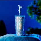 Disney Parks Cinderella 75th Anniversary Starbucks Tumbler Glass Slipper Straw - Sold on eBay March 20th, 2025 for $71.50 (15 bids) 