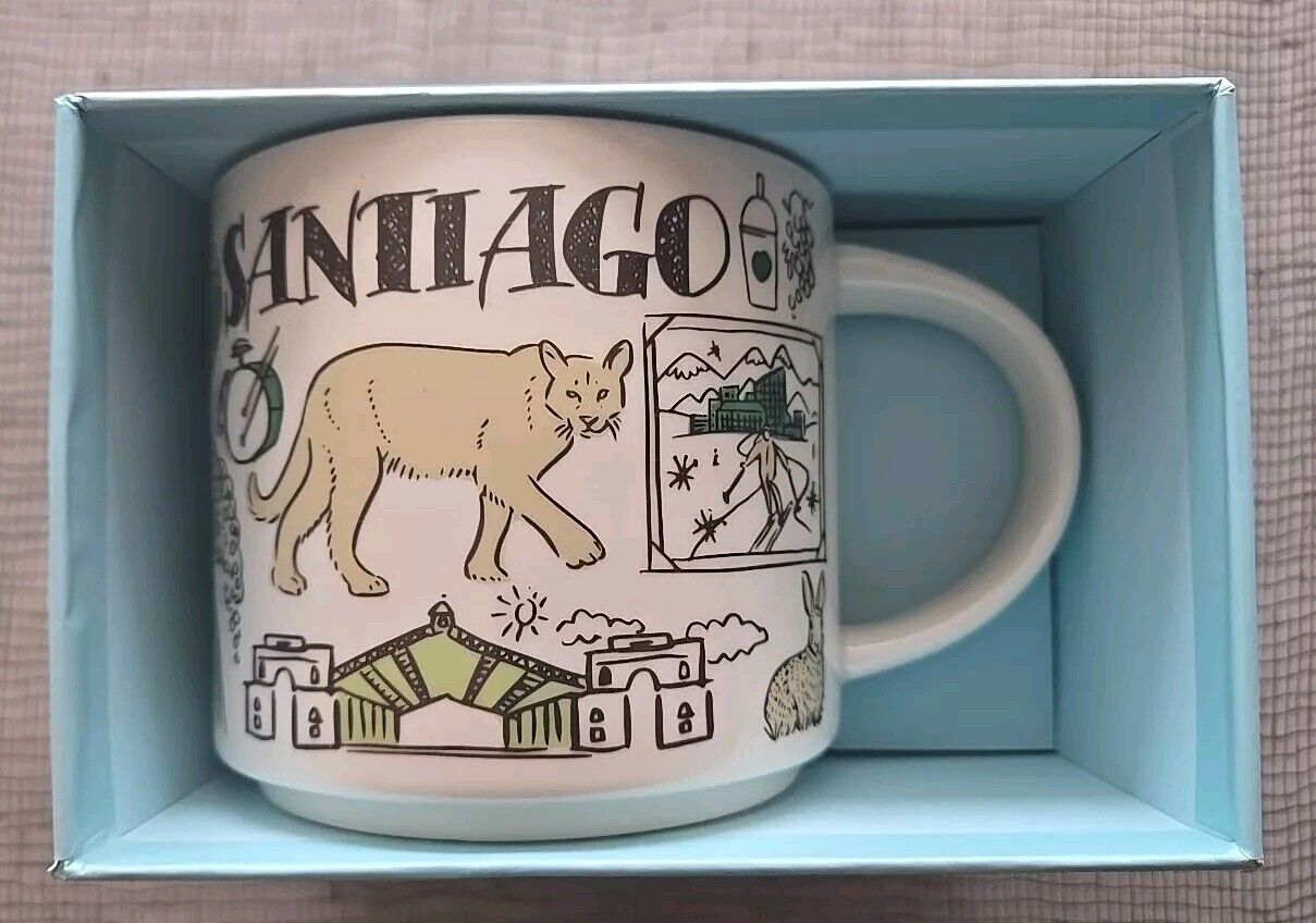 STARBUCKS COFFEE MUG BEEN THERE SERIES - SANTIAGO , CHILE ?? - Sold on eBay February 26th, 2025 for $69.99