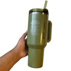 Starbucks Olive Green Pearl Stanley 40oz Tumbler Glitter Fall Release 2024 New - Sold on eBay September 4th, 2024 for $99.95
