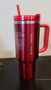 NEW LIMITED 2023 Starbucks x Stanley Cup Holiday Collab (40 oz) Red Tumbler - Sold on eBay November 24th, 2023 for $150.00