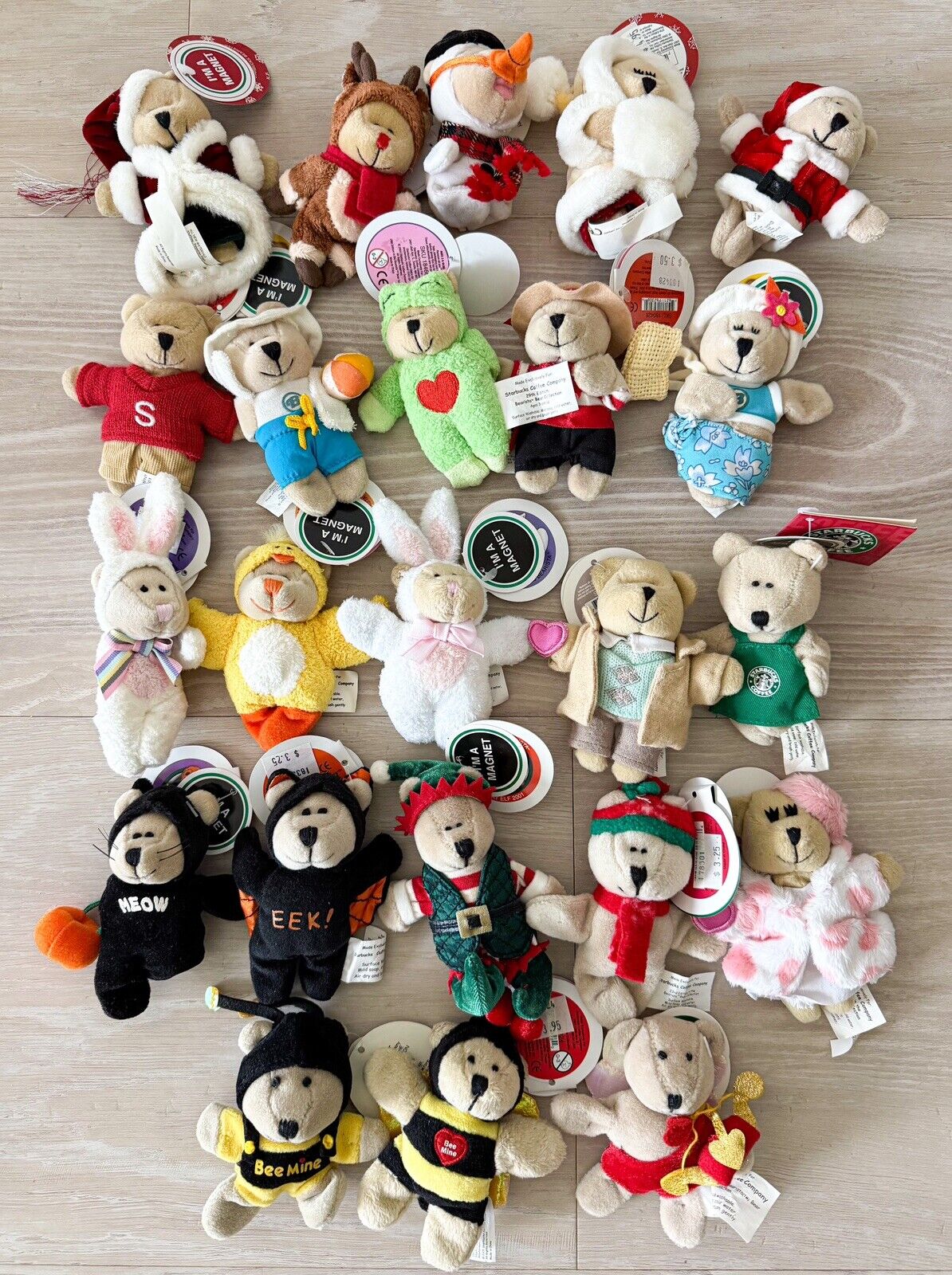 STARBUCKS 23 MAGMET BEARISTA BEARS - Sold on eBay February 20th, 2025 for $85.00