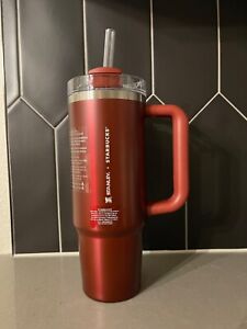 2023 Starbucks Stanley Holiday Tumbler Cup New Unused RED - Sold on eBay December 15th, 2023 for $158.50 (26 bids) 