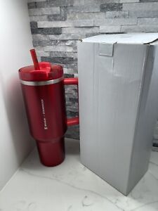 Starbucks + Stanley Holiday 2023 Collab (40 oz) Red Tumbler Mug SHIPS TODAY NEW - Sold on eBay December 2nd, 2023 for $200.00