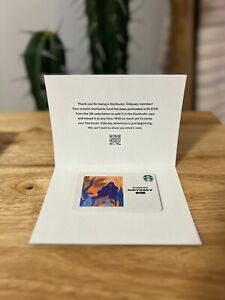 Starbucks Odyssey Gift Card with $100 Balance - Custom Exclusive Collectible - Sold on eBay February 23rd, 2024 for $500.00