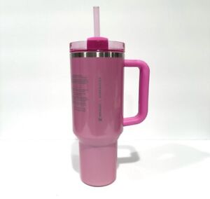 Stanley x Starbucks Exclusive 2024 Pink Glitter 40oz Tumbler  SAME DAY SHIPPING! - Sold on eBay January 6th, 2024 for $300.00