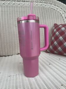 Stanley x Starbucks Tumbler 40oz Pink 2024 Holiday Early Release! - Sold on eBay January 1st, 2024 for $200.00
